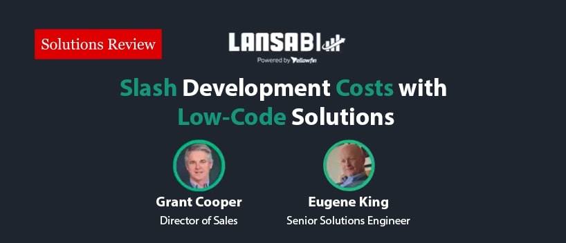 TechDogs-"Slash Development Costs With Low-Code Solutions"